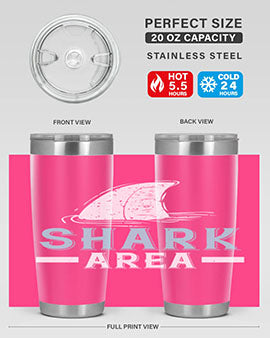 shark area Style 44#- shark  fish- Tumbler