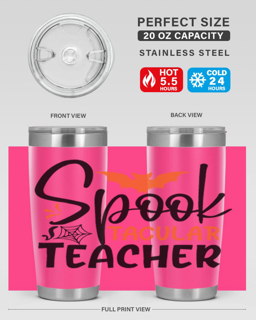 spooktacular teacher 106#- halloween- Tumbler