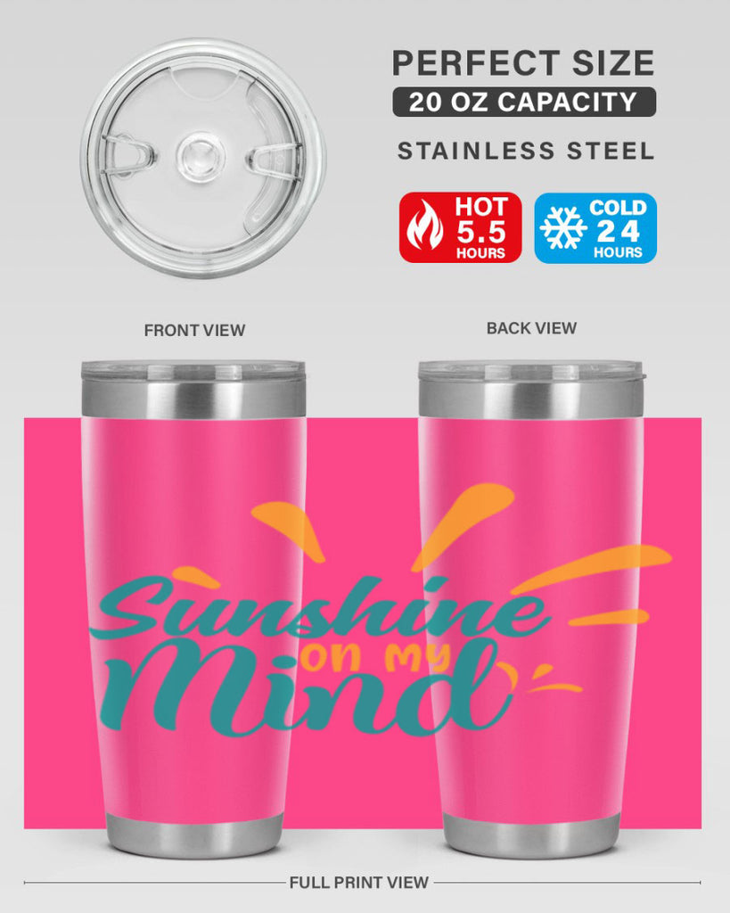 sunshine on my mind Style 74#- summer- Tumbler