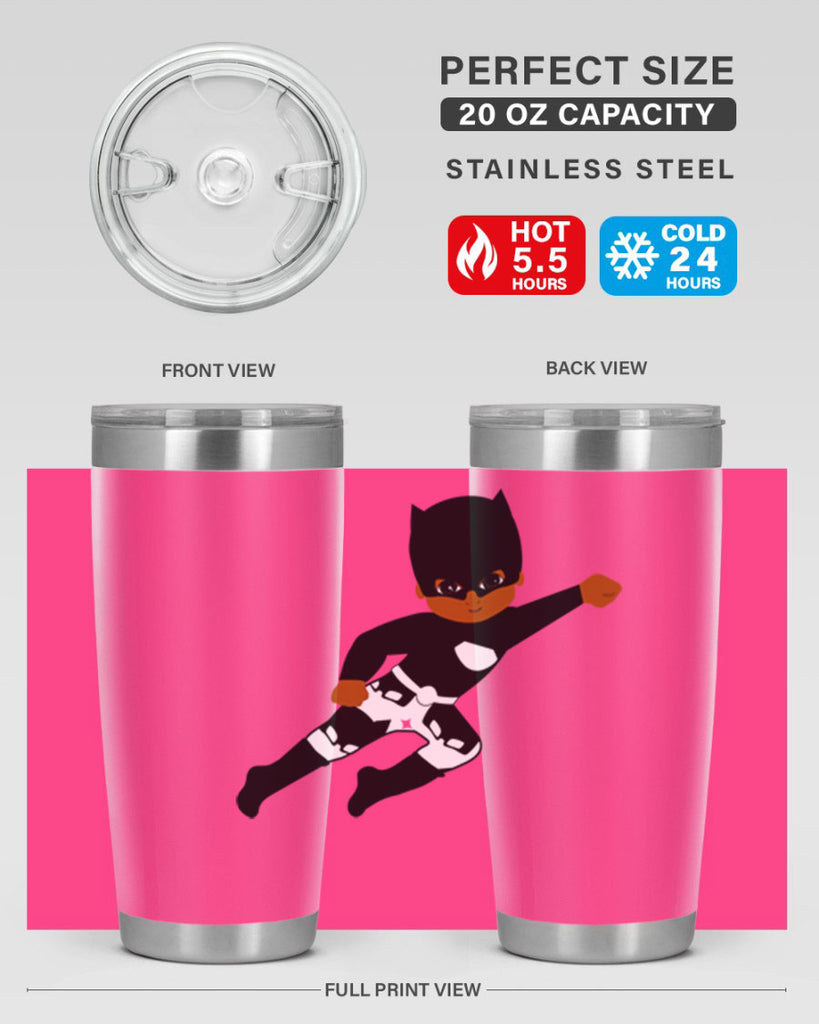 super kid 13#- black men - boys- tumbler