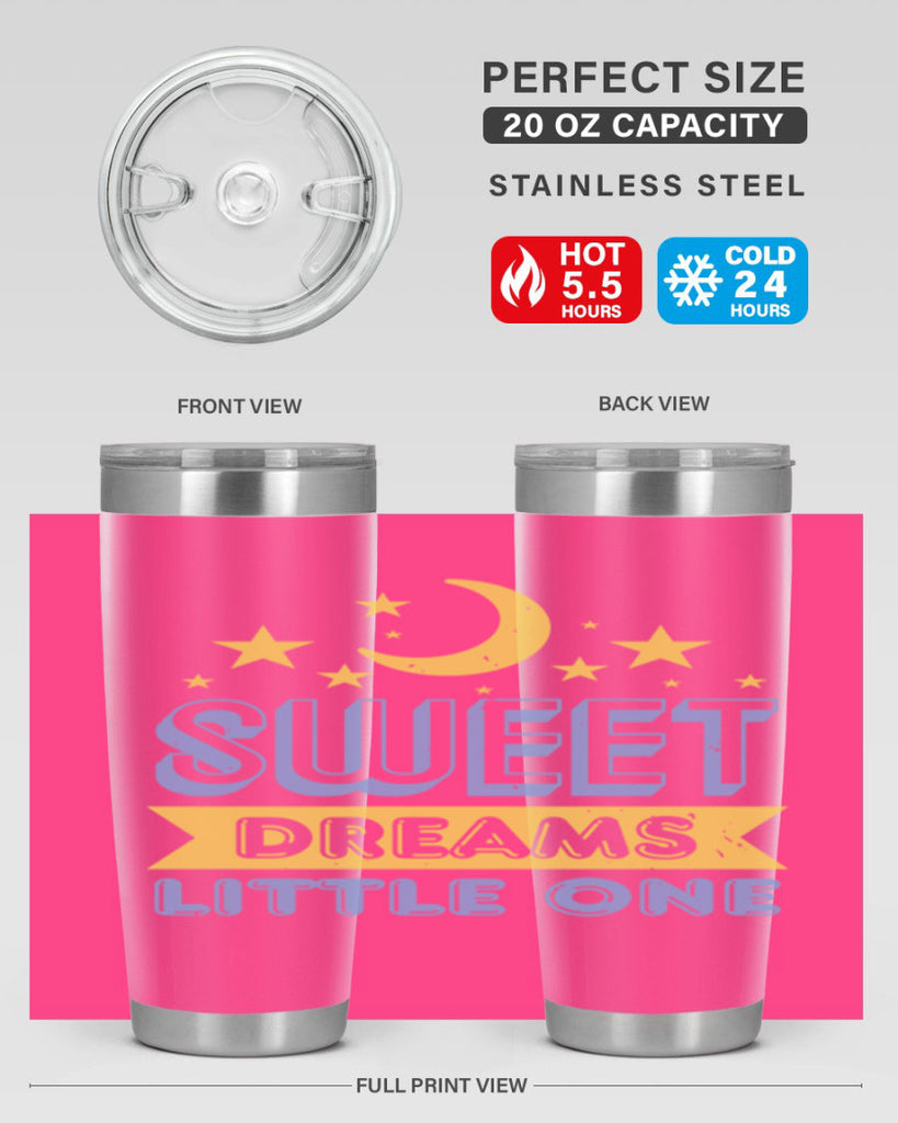 sweet dreams little one Style 13#- baby shower- tumbler