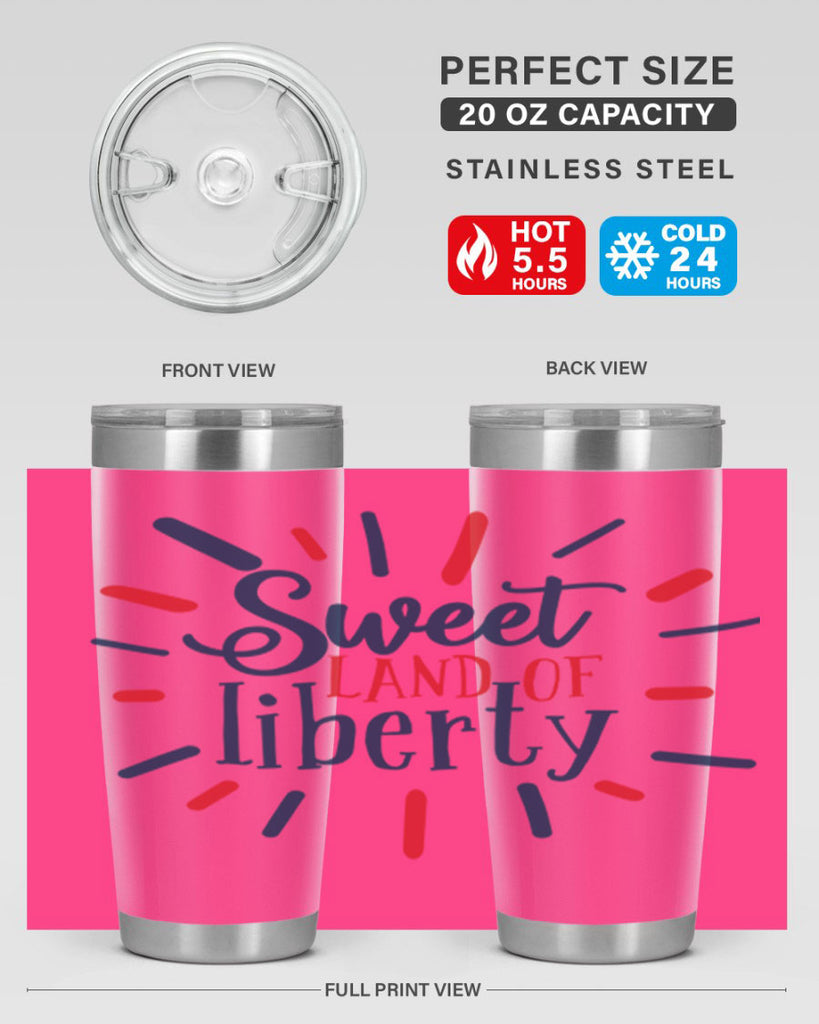 sweet land of liberty Style 7#- Fourt Of July- Tumbler
