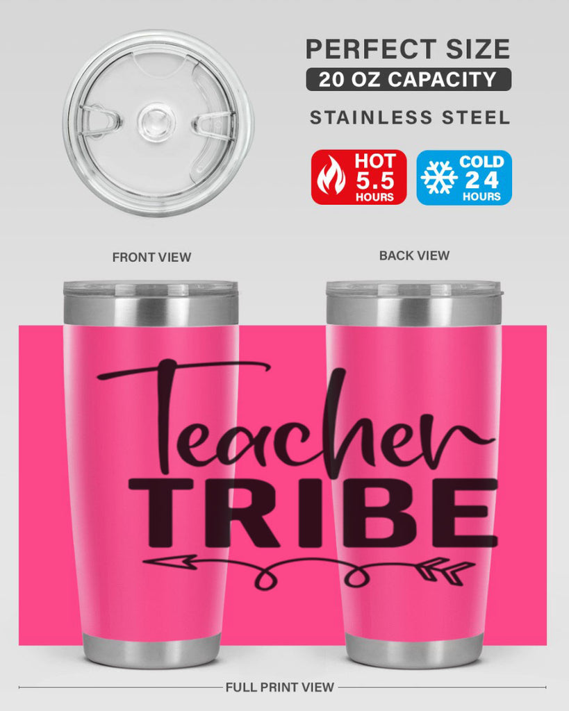 teacher tribe Style 137#- teacher- tumbler