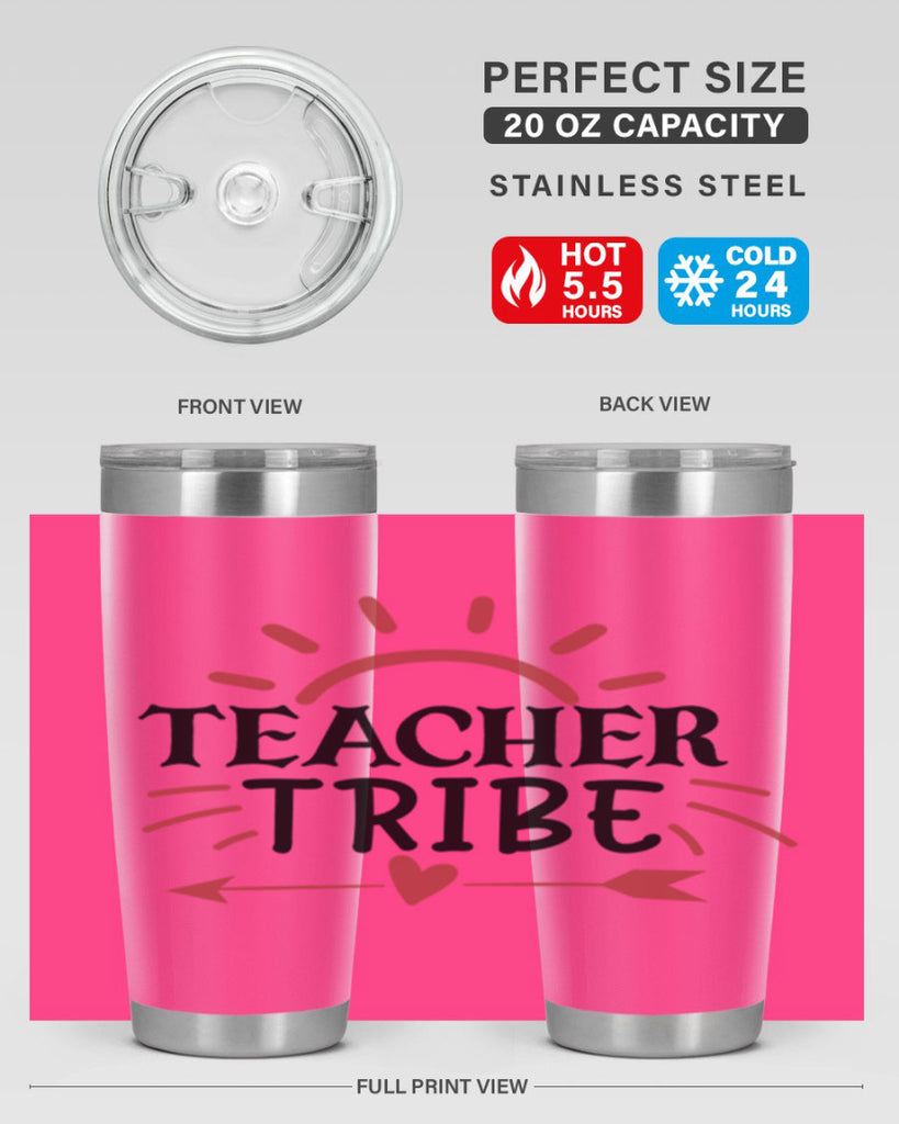 teacher tribe Style 138#- teacher- tumbler