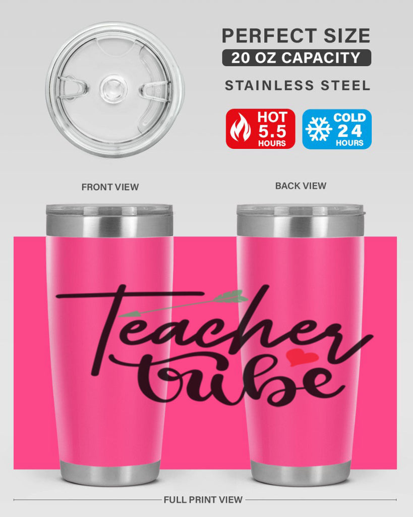 teacher tribe Style 200#- teacher- tumbler
