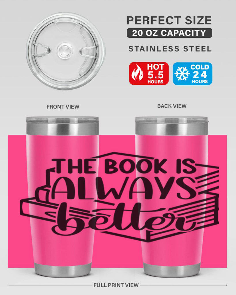 the book is always better 27#- reading- Tumbler