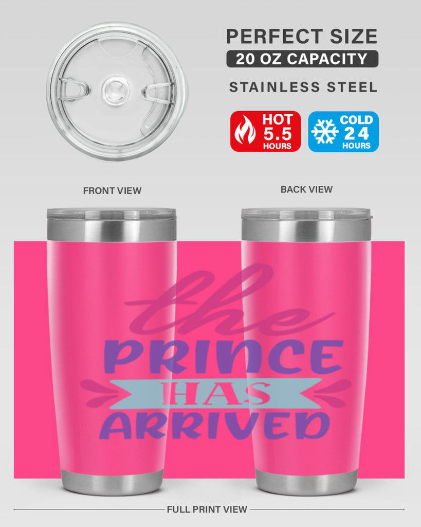 the prince has arrived Style 193#- baby- tumbler