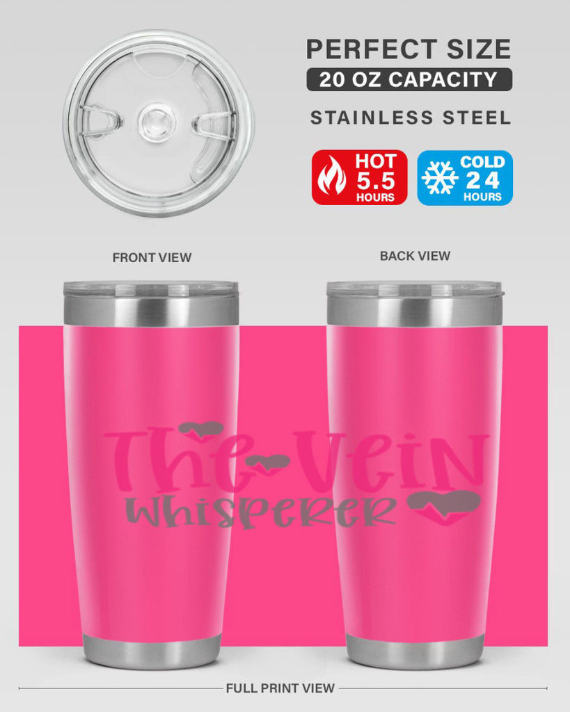 the vein whisperer Style Style 21#- nurse- tumbler