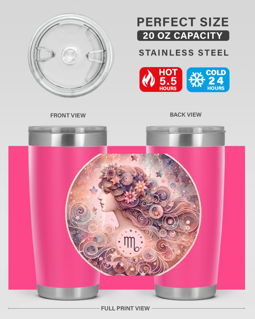 virgo 556#- zodiac- Tumbler