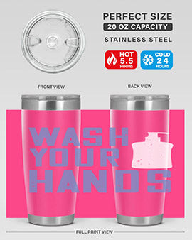 wash your hands Style 13#- corona virus- Tumbler