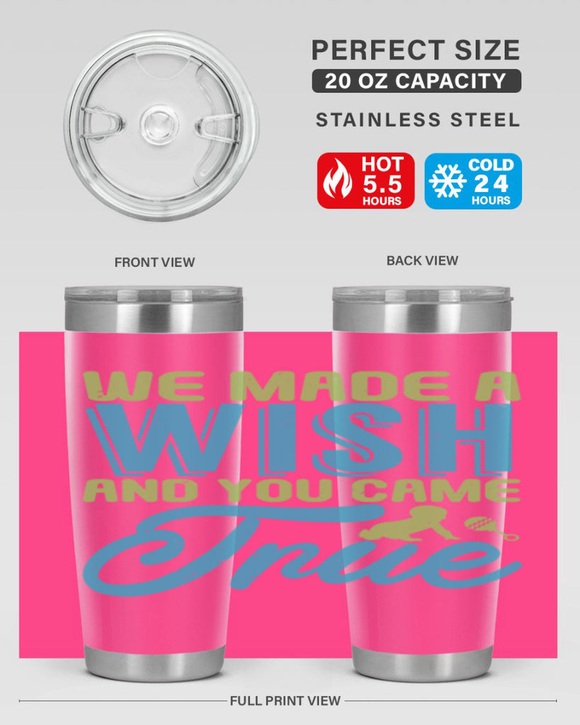 we made a wish and you can true Style 164#- baby- tumbler