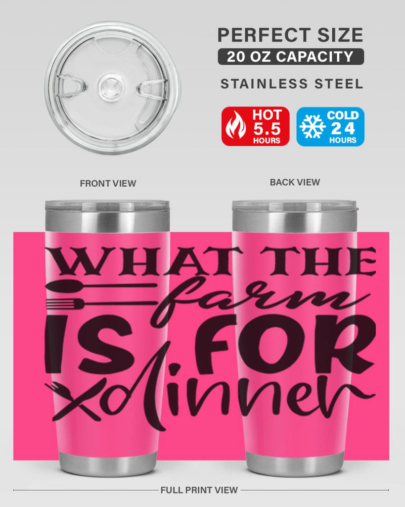 what the farm is for dinner 72#- kitchen- Tumbler