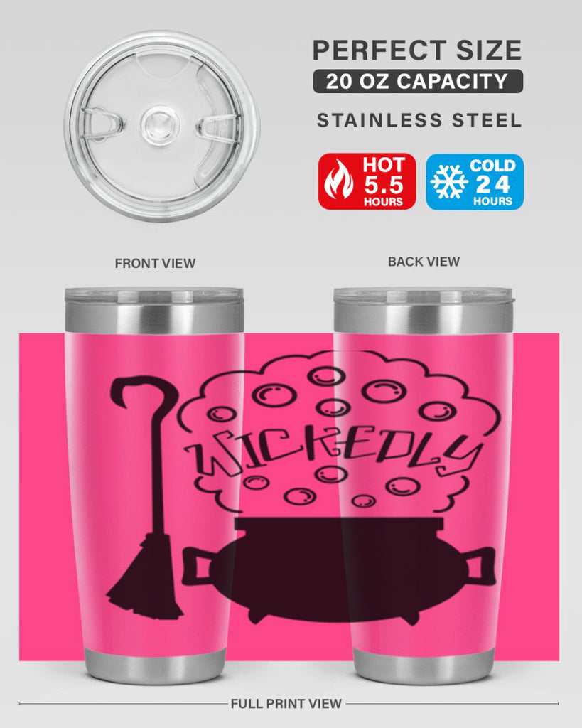 wickedly 11#- halloween- Tumbler