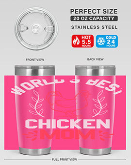 world’s best chicken mom Style 1#- chicken- Tumbler