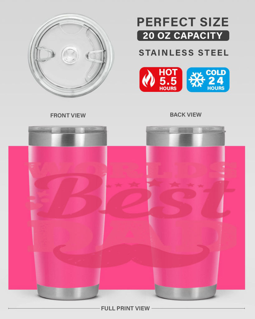 worlds best dad 142#- fathers day- Tumbler