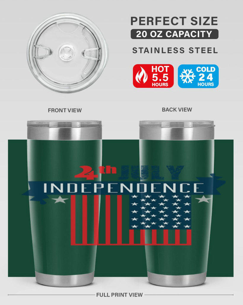 4th July Independent Style 65#- Fourt Of July- Tumbler