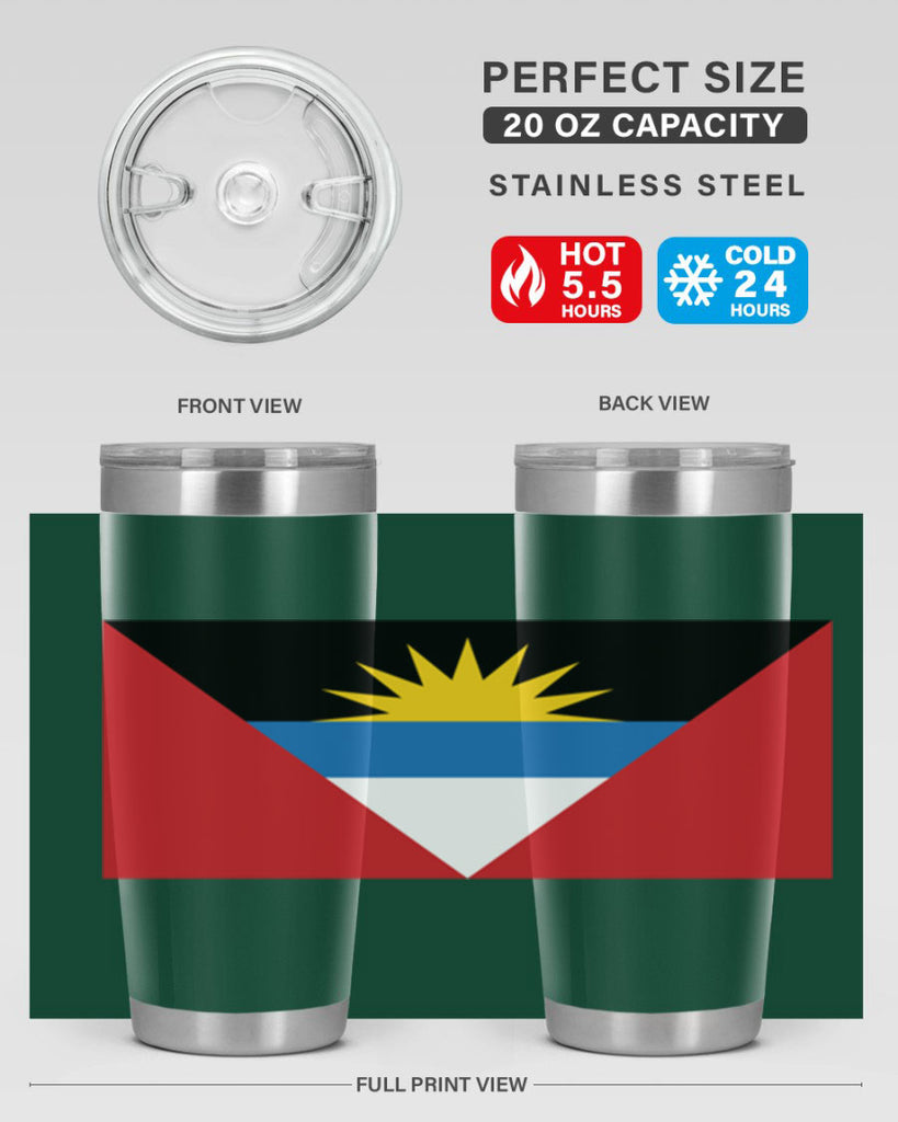 Antigua and Barbuda 192#- world flags- Tumbler
