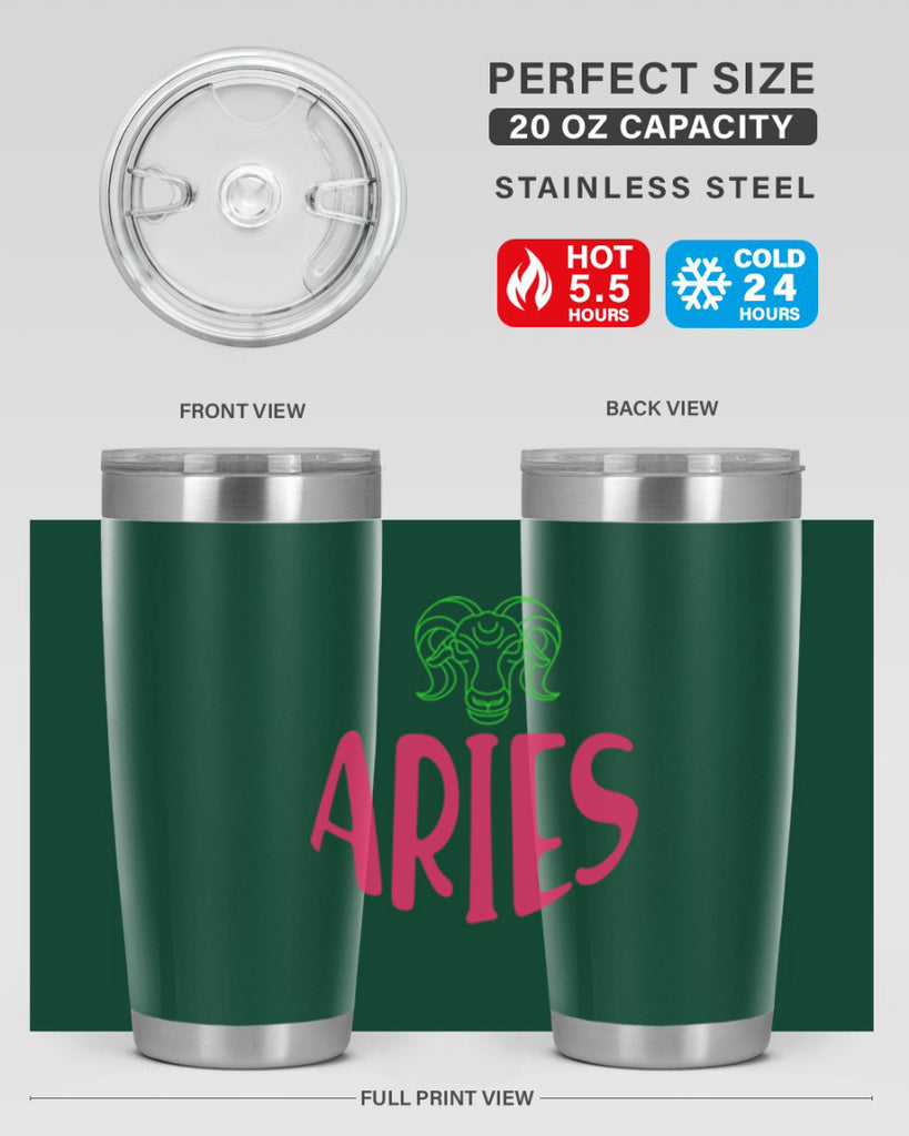 Aries 101#- zodiac- Tumbler