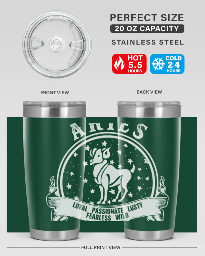 Aries 2#- zodiac- Tumbler