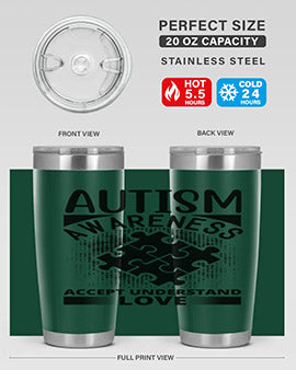 Autism awareness Style 43#- autism- Tumbler