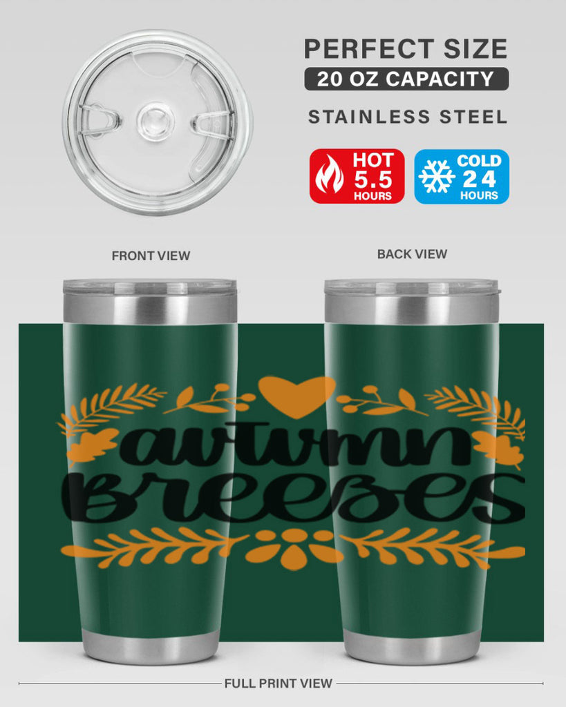 Autumn Breezes 474#- fall- Tumbler