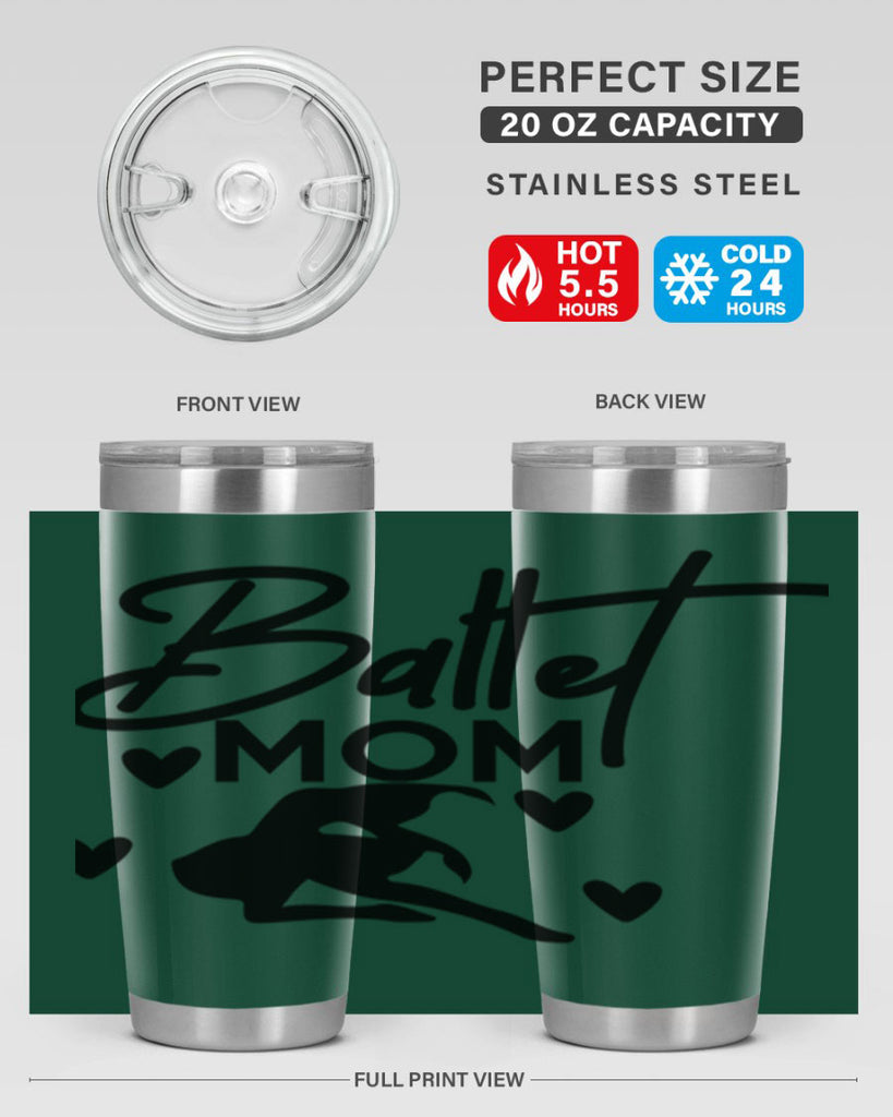 Ballet Mom 10#- ballet- Tumbler