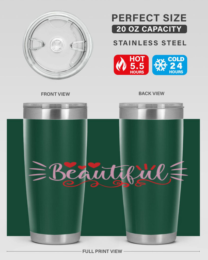 Beautiful Style 163#- make up- Tumbler