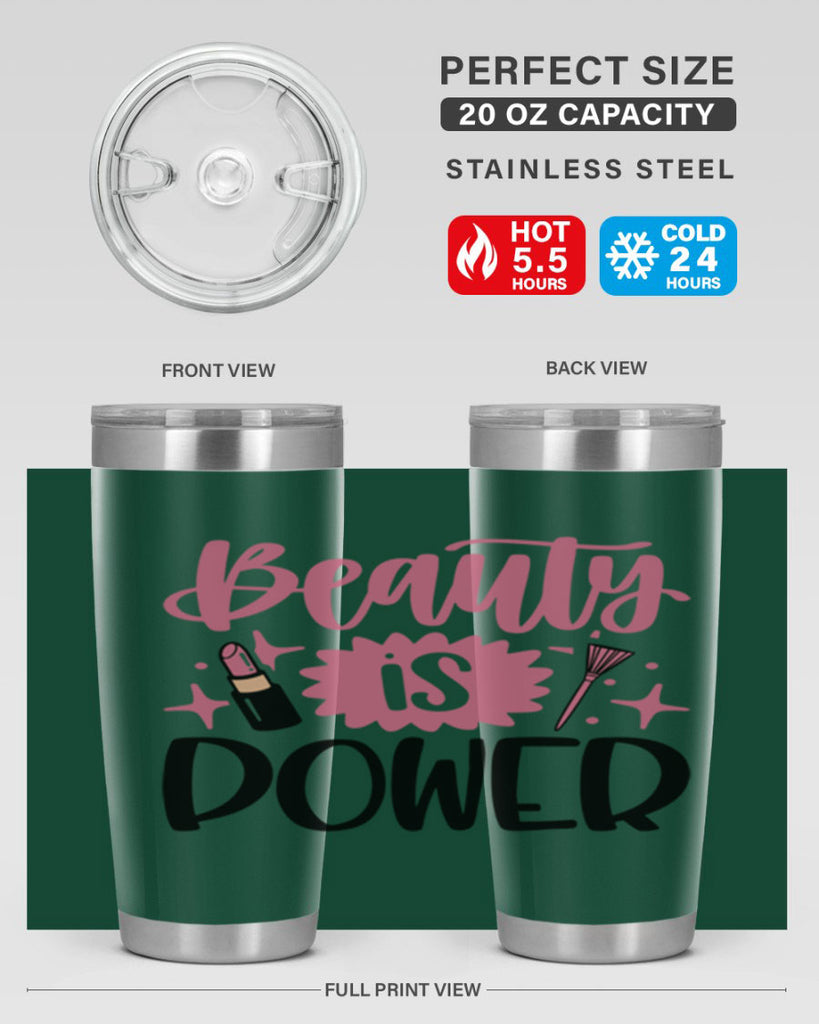 Beauty Is Power Style 135#- make up- Tumbler