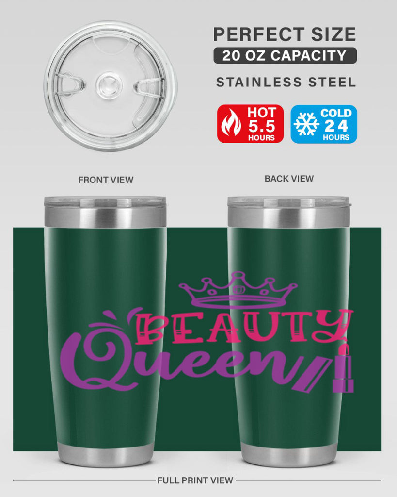Beauty Queen Style 250#- make up- Tumbler