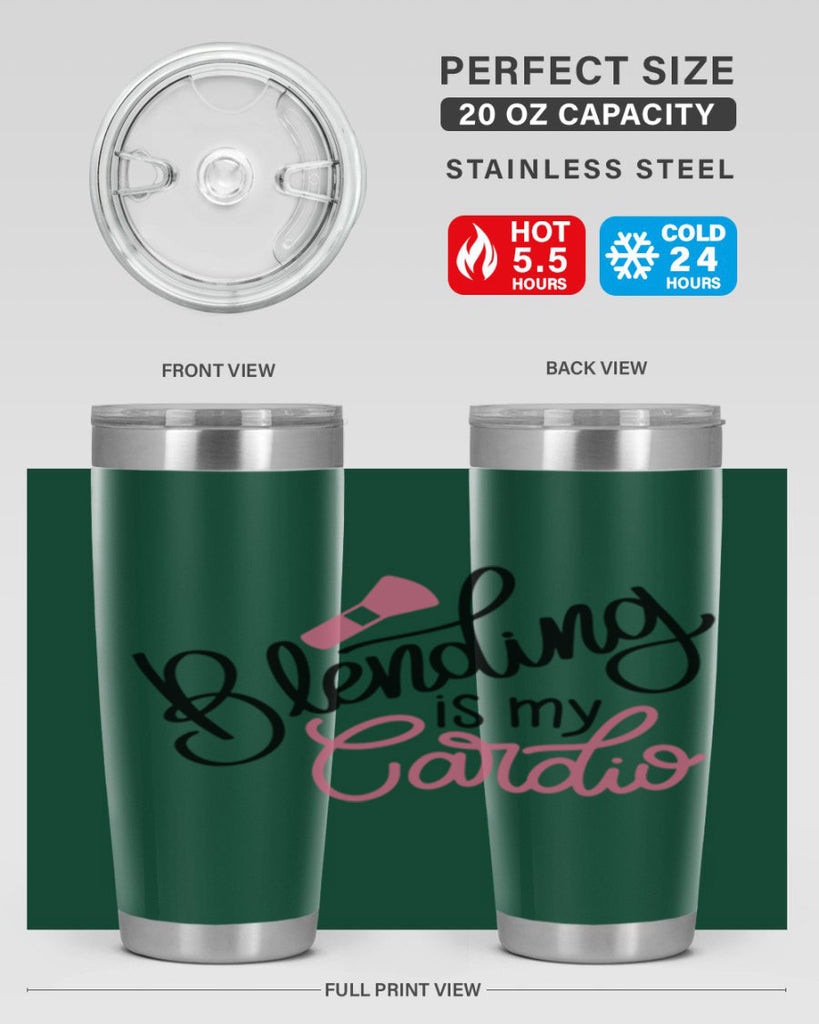 Blending is my Cardio Style 129#- make up- Tumbler