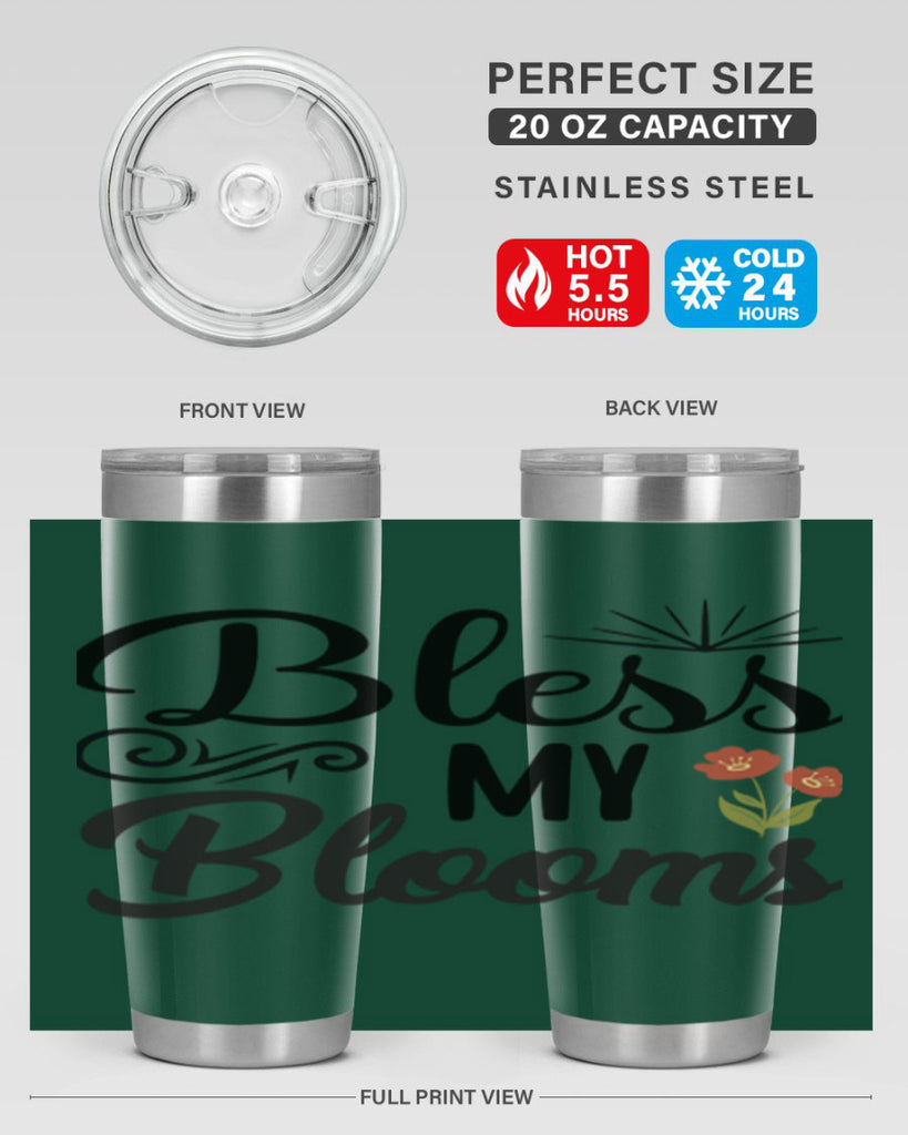 Bless My Blooms  66#- spring- Tumbler