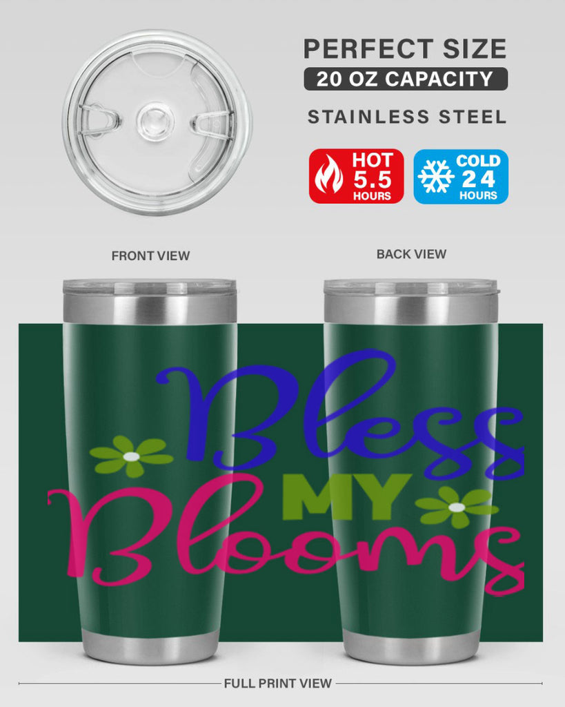 Bless My Blooms 46#- spring- Tumbler
