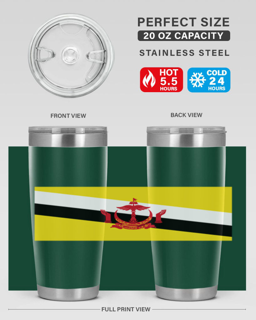 Brunei 173#- world flags- Tumbler