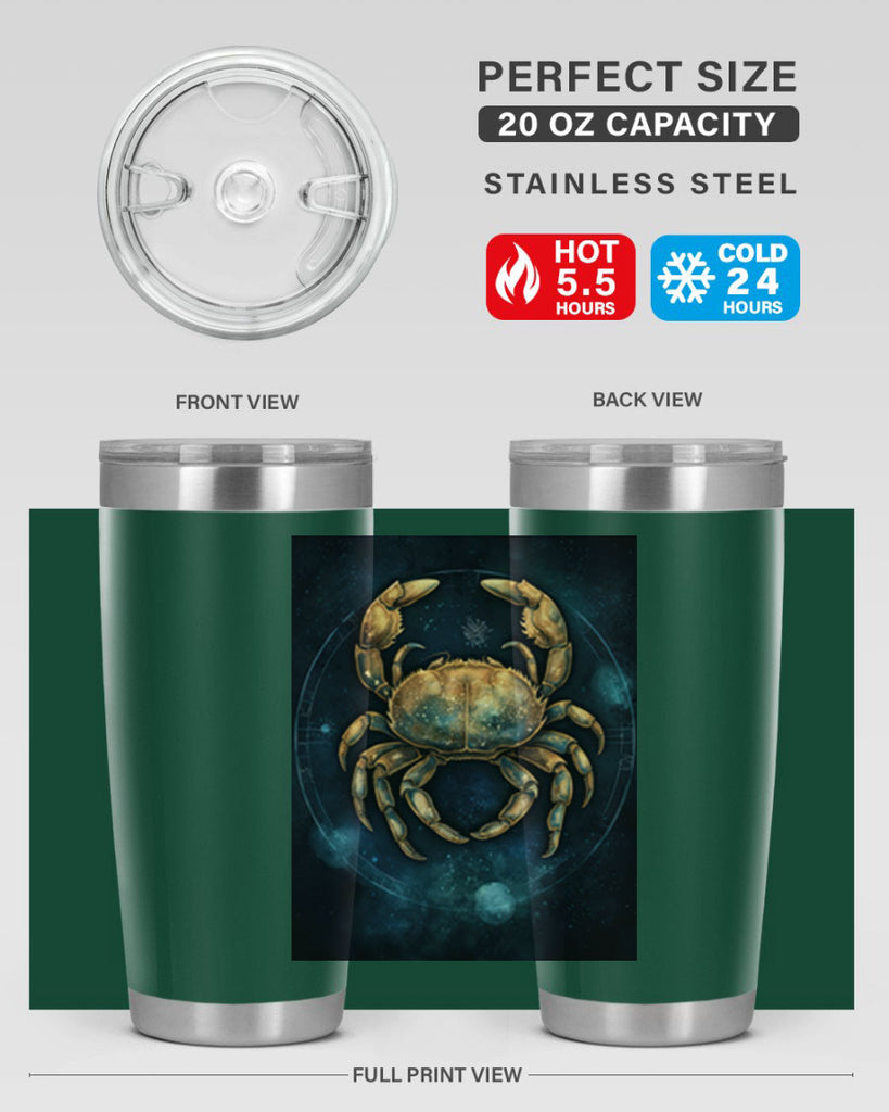 Cancer 57#- zodiac- Tumbler