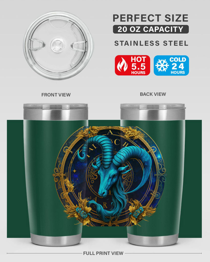 Capricorn 181#- zodiac- Tumbler