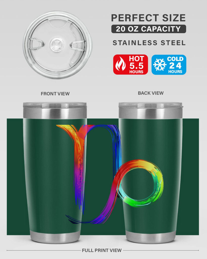 Capricorn 187#- zodiac- Tumbler