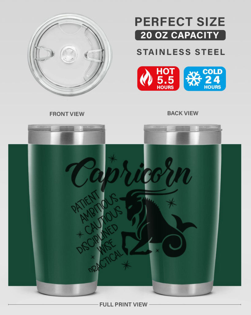 Capricorn 188#- zodiac- Tumbler