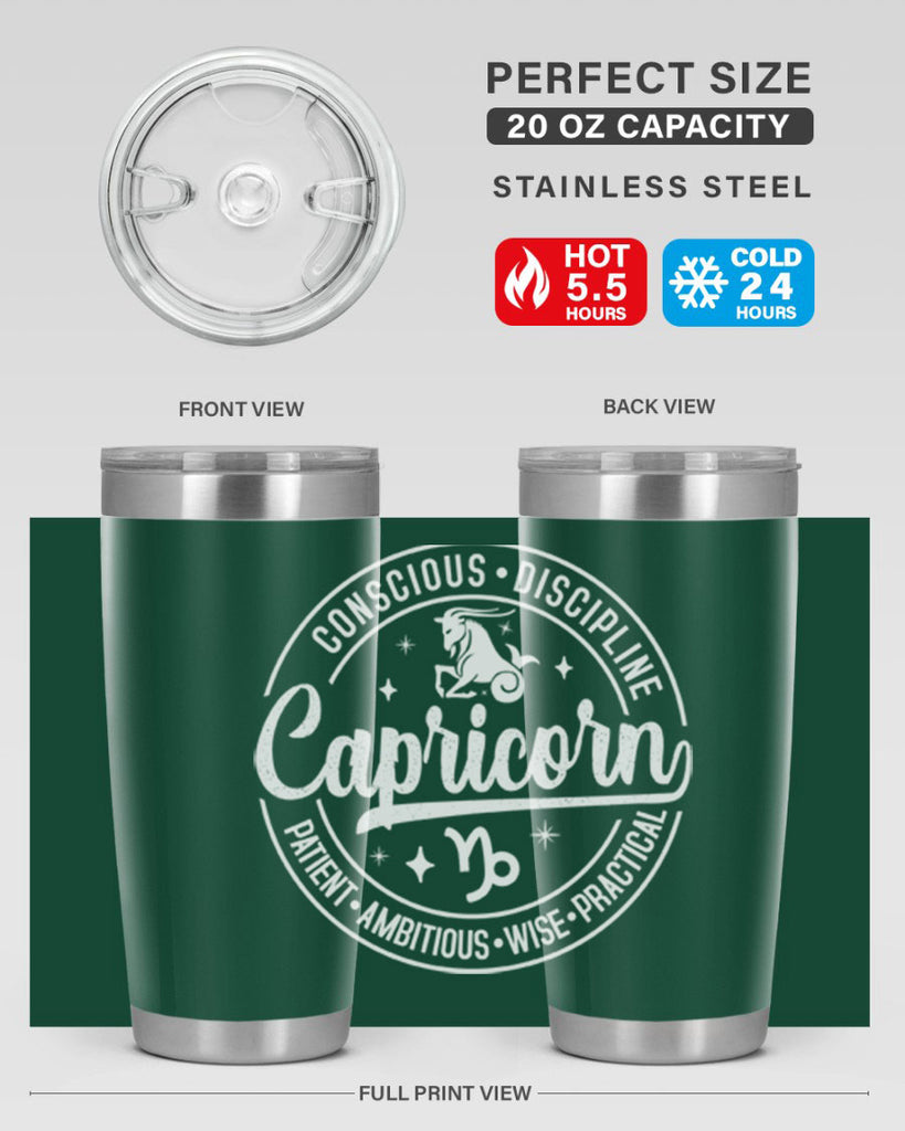Capricorn 191#- zodiac- Tumbler