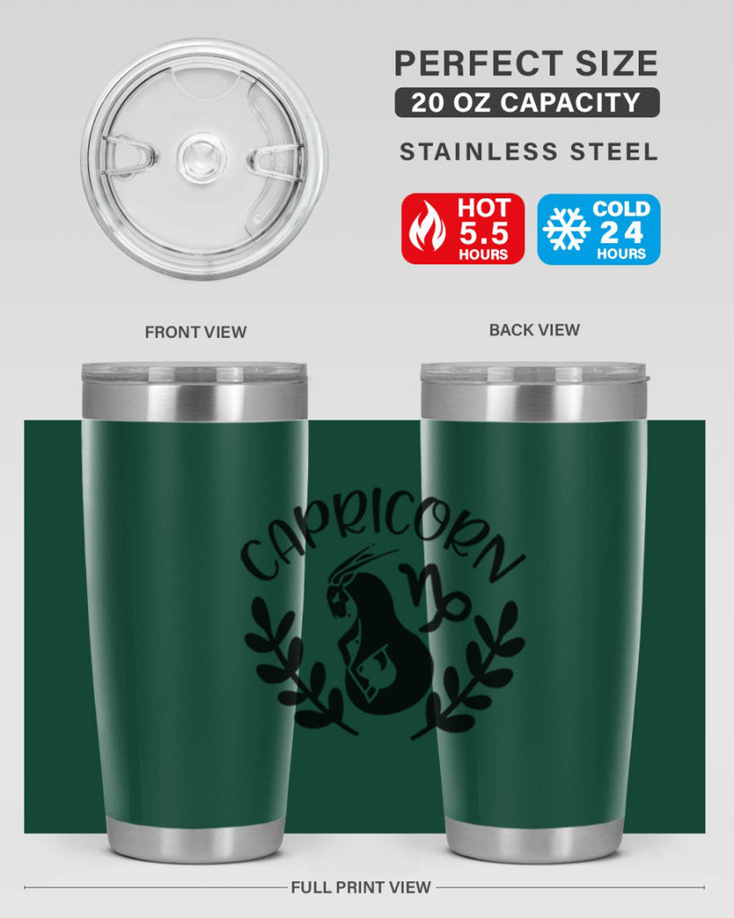 Capricorn 192#- zodiac- Tumbler