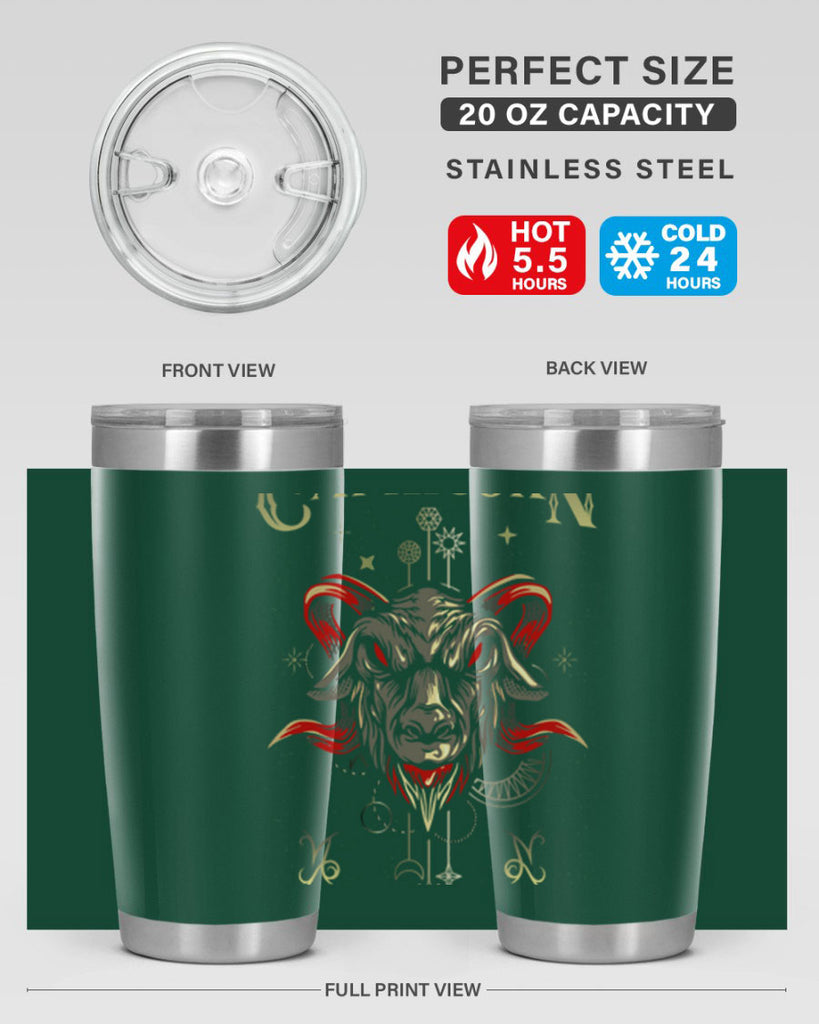 Capricorn 198#- zodiac- Tumbler