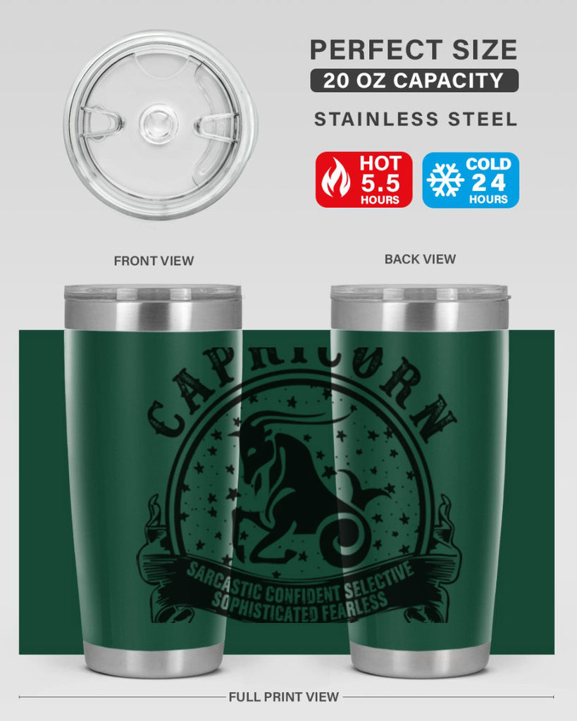 Capricorn 38#- zodiac- Tumbler