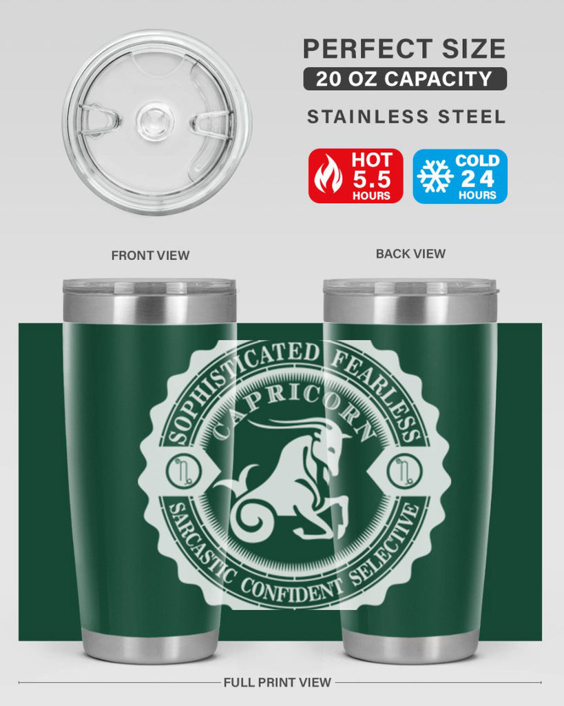 Capricorn 41#- zodiac- Tumbler
