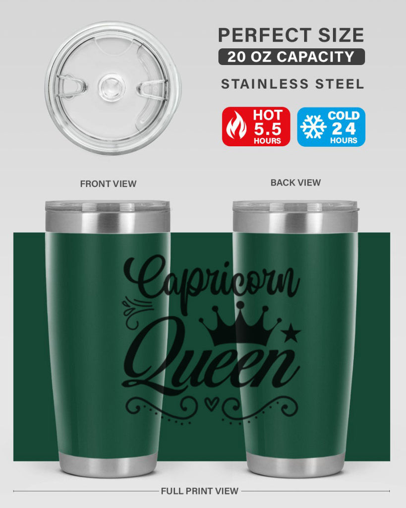 Capricorn queen 196#- zodiac- Tumbler