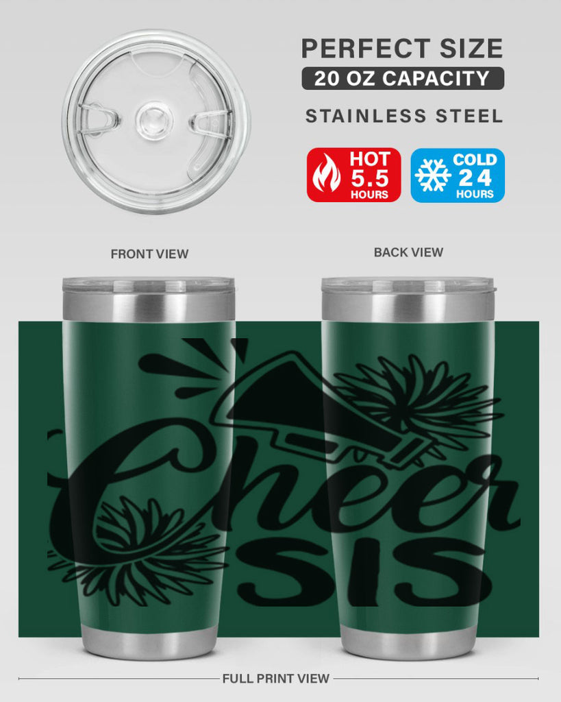 Cheer sis 1381#- cheer- Tumbler