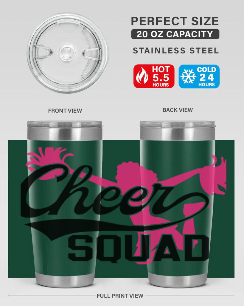 Cheer squad 1380#- cheer- Tumbler