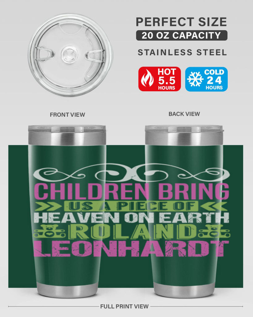 Children bring us a piece of Heaven Style 284#- baby- tumbler