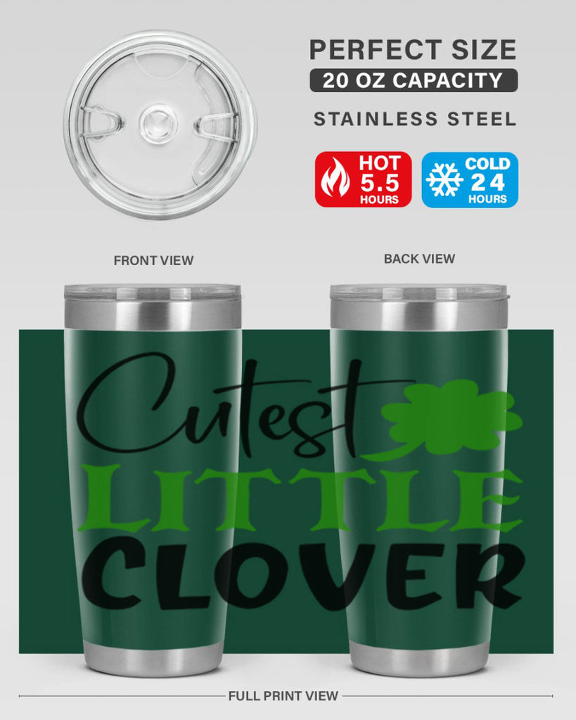 Cutest Little Clover Style 159#- St Patricks Day- Tumbler