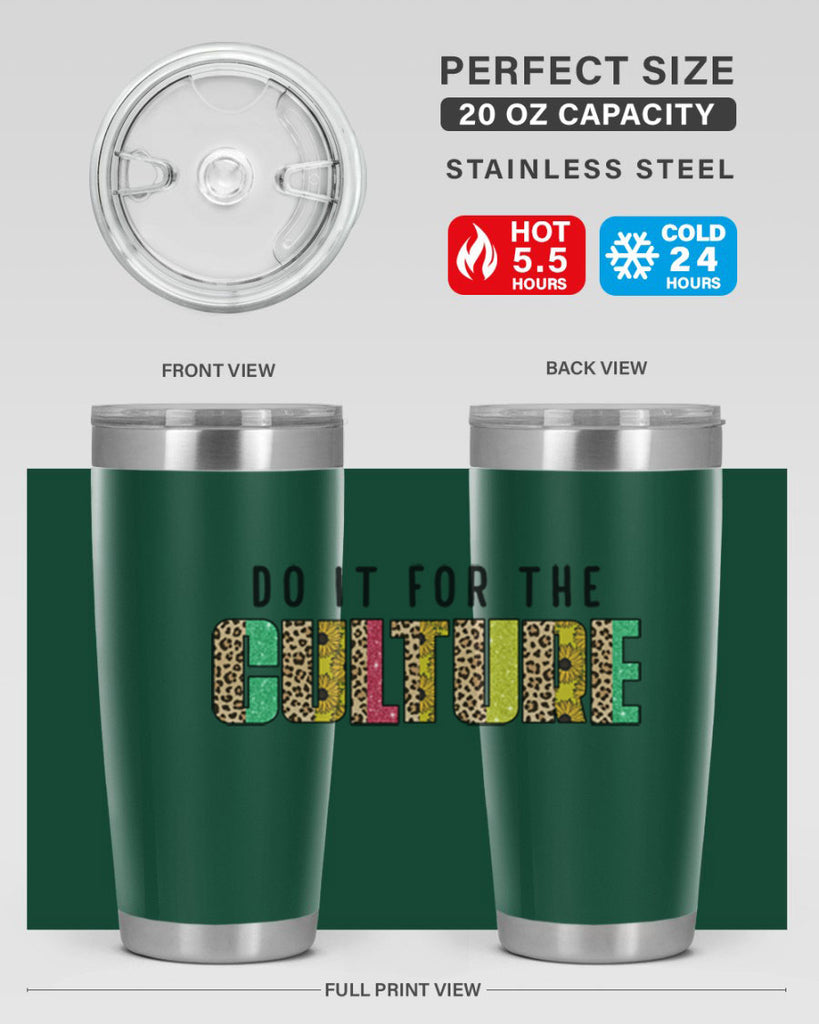 Do It For The Culture Juneteenth Png 12#- Juneteenth- tumbler