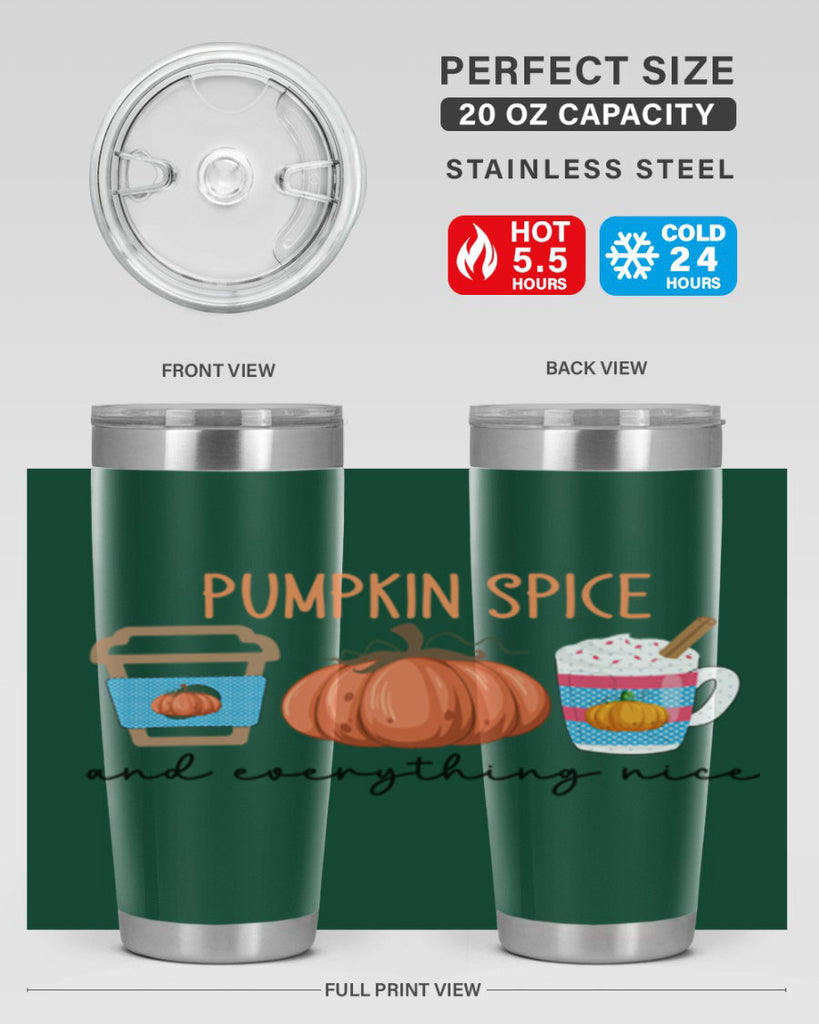 Fall Pumpkin Spice 127#- fall- Tumbler