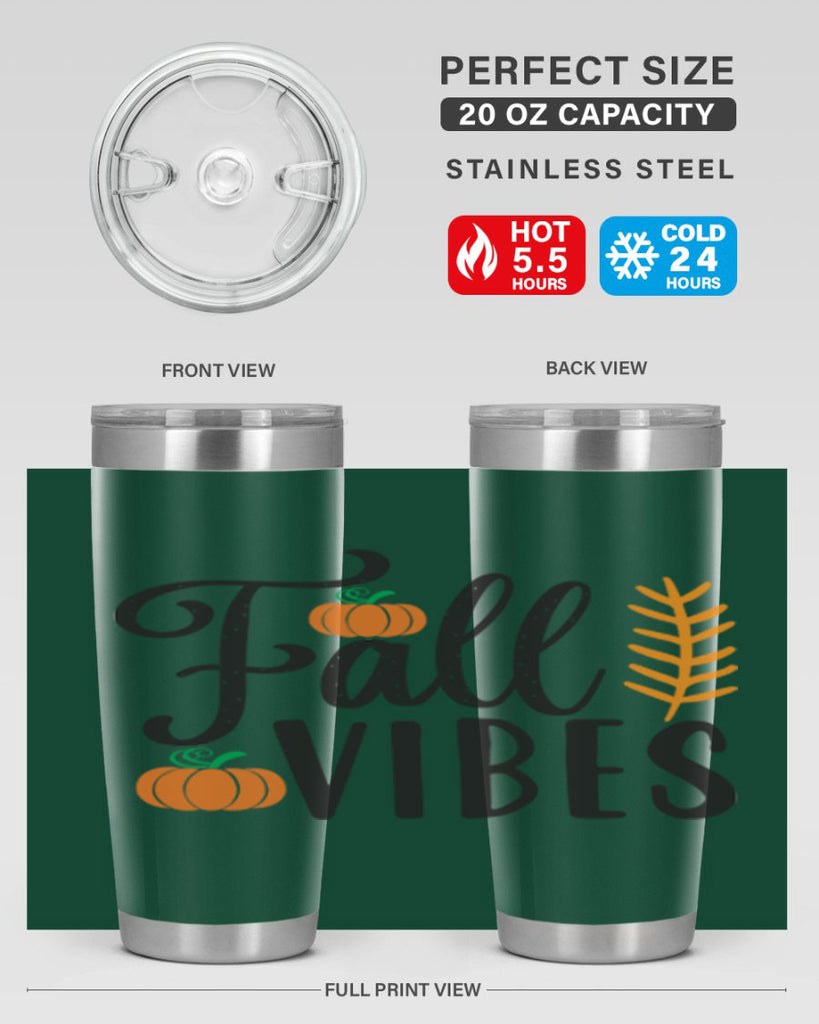 Fallvibes 163#- fall- Tumbler